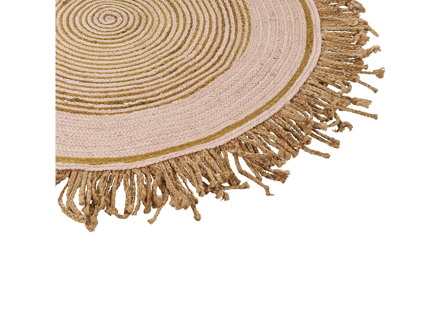 Tappeto GODEKLI ø 140 cm Iuta Beige