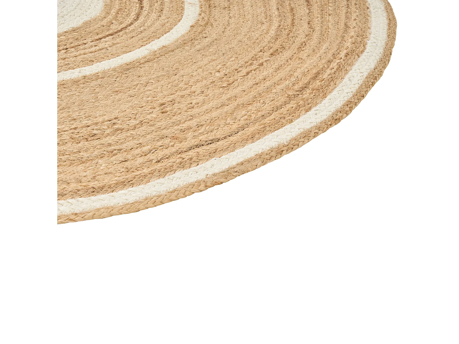 Tapis HALFELI Beige ø 140 cm Jute