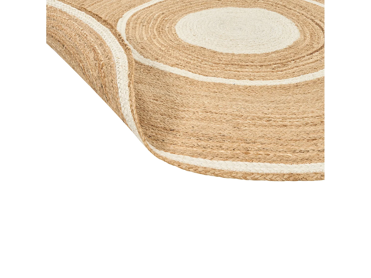 Tapis HALFELI Beige ø 140 cm Jute