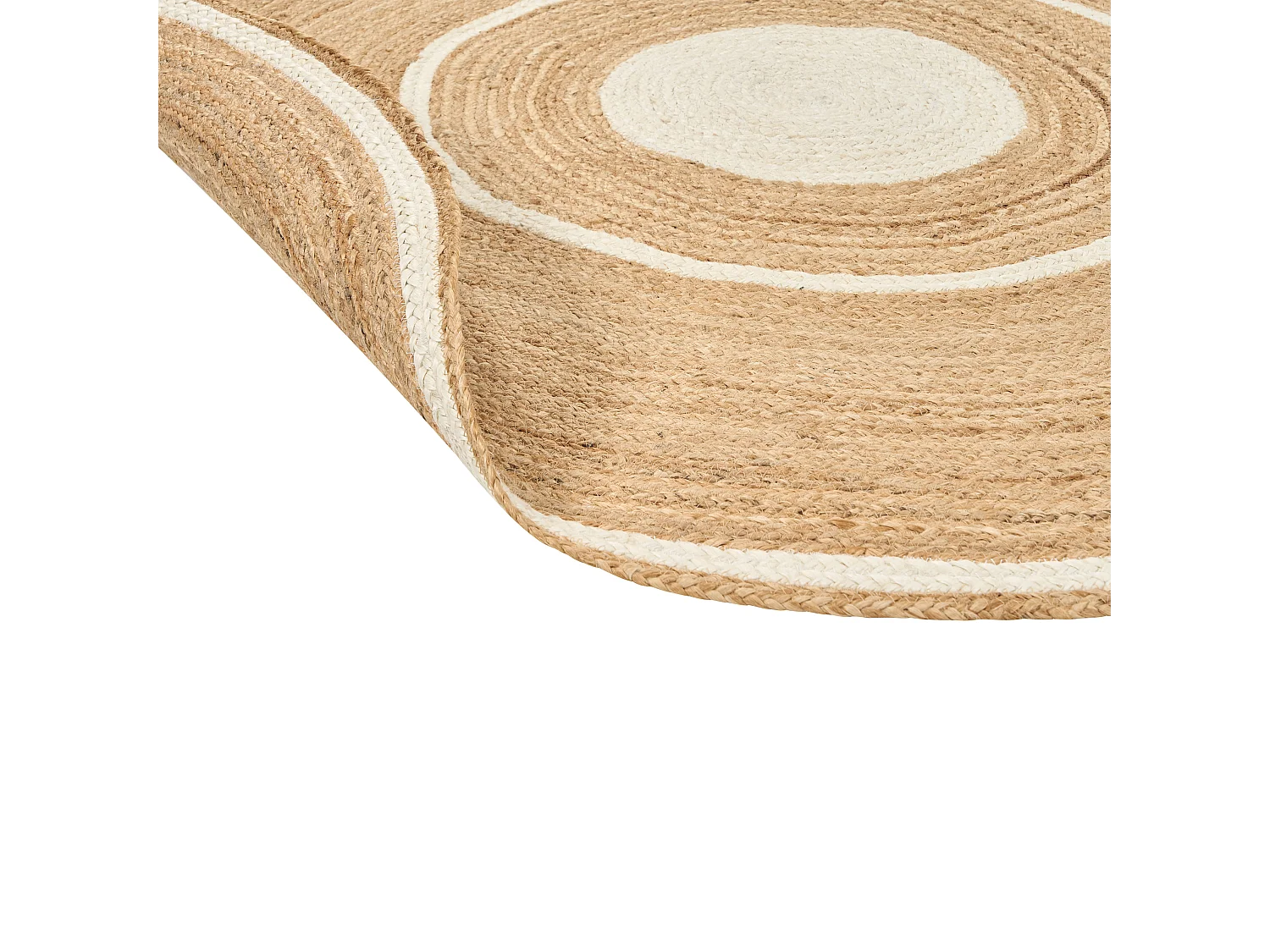 Tapis HALFELI Beige ø 140 cm Jute