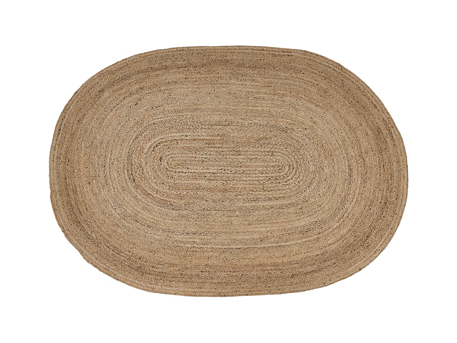 Vloerkleed DEMIRCI 160 x 230 cm Jute Beige