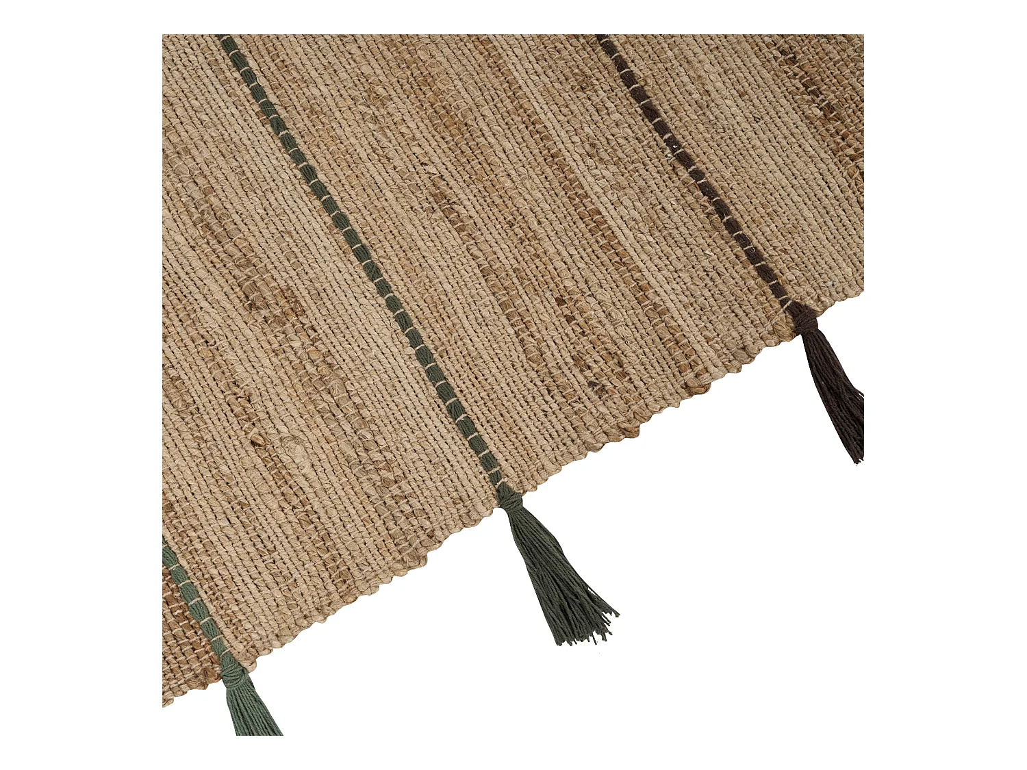 Alfombra RAUTA 140 x 200 cm Yute Beige