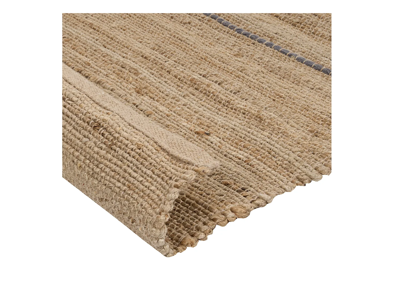 Alfombra RAUTA 140 x 200 cm Yute Beige