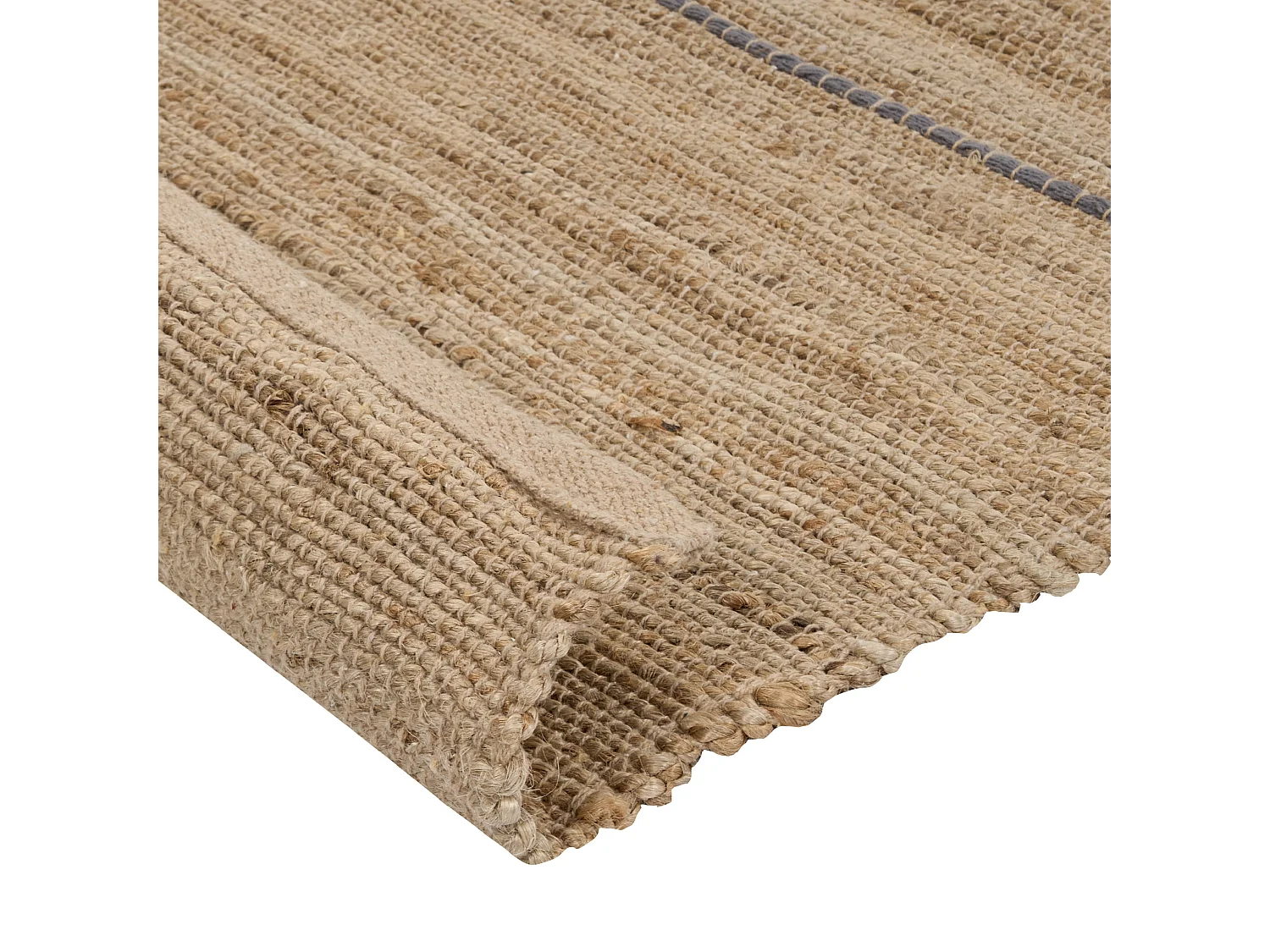 Vloerkleed RAUTA 140 x 200 cm Jute Beige