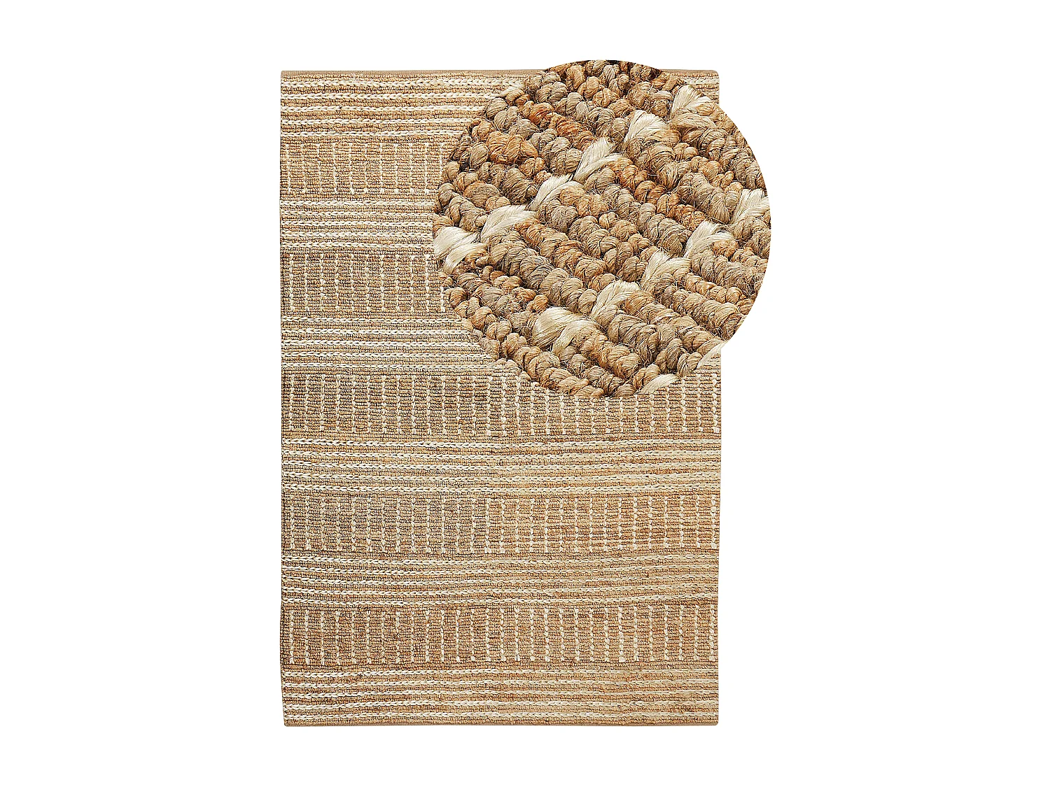 Teppich KAMBERLI 200 x 300 cm Jute Beige