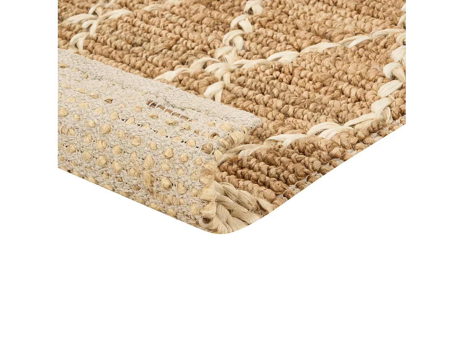 Tapete ZORAVA 160 x 230 cm Juta Creme