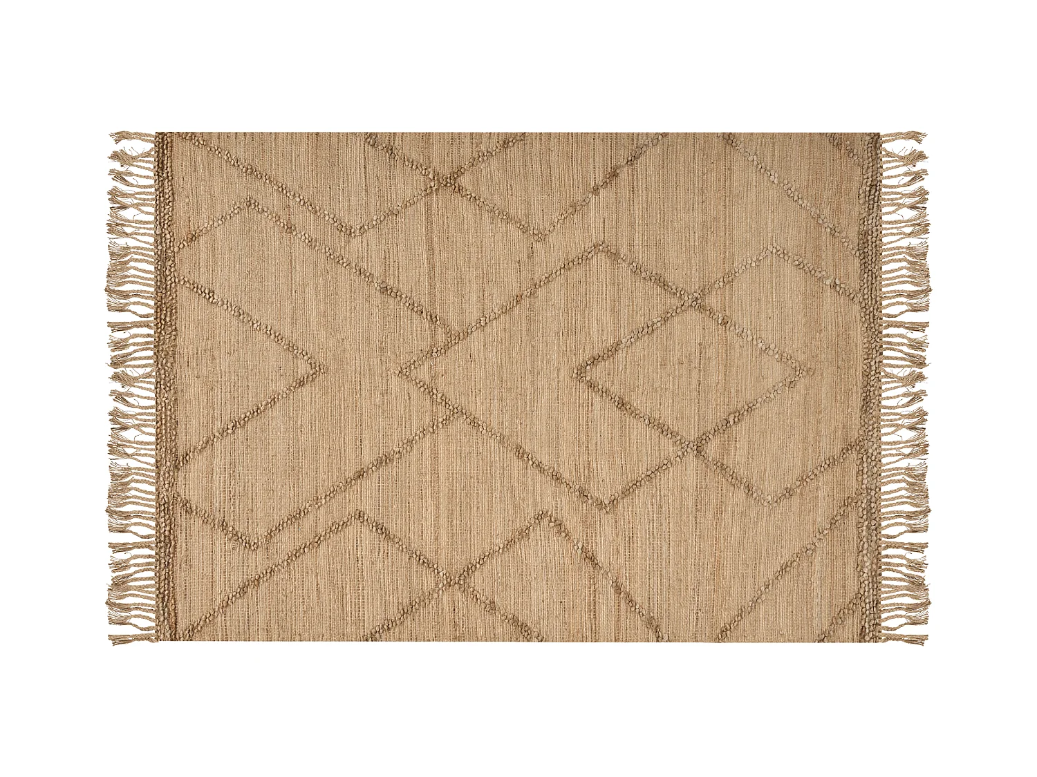 Tapis HANDERE Beige 200 x 300 cm Jute
