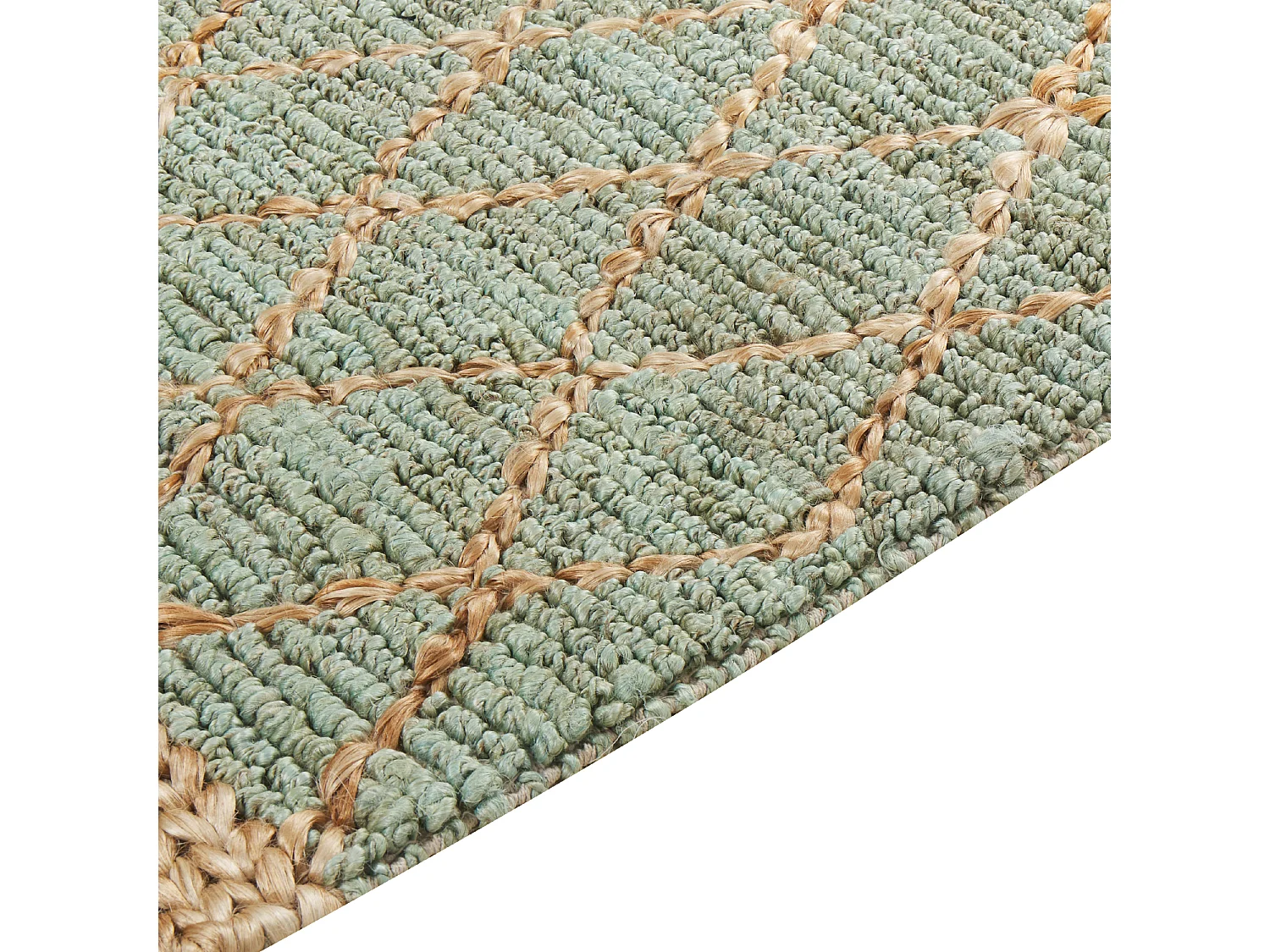 Tapis TELLIKAYA Vert 200 x 300 cm Jute