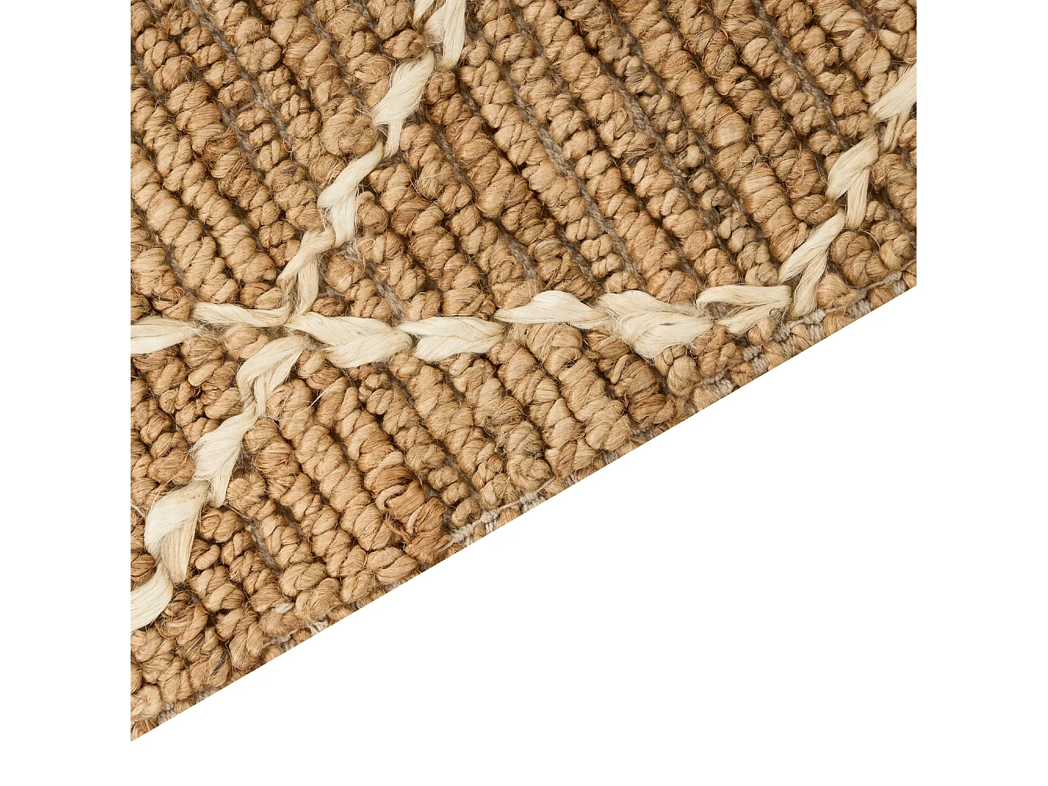 Teppich ZORAVA 200 x 300 cm Jute Beige