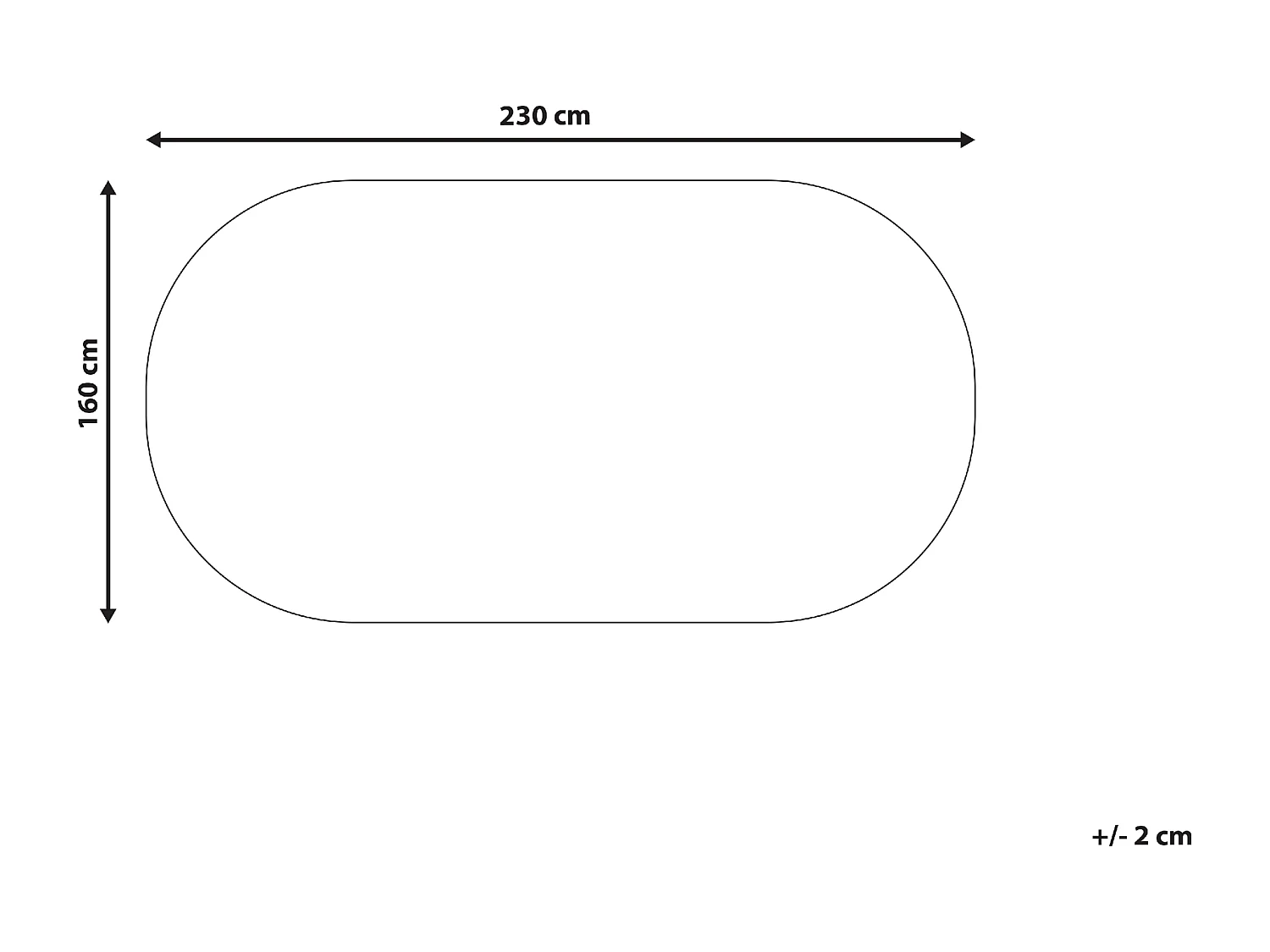 Dywan owalny jutowy 160 x 230 cm czarny DEMIRCI