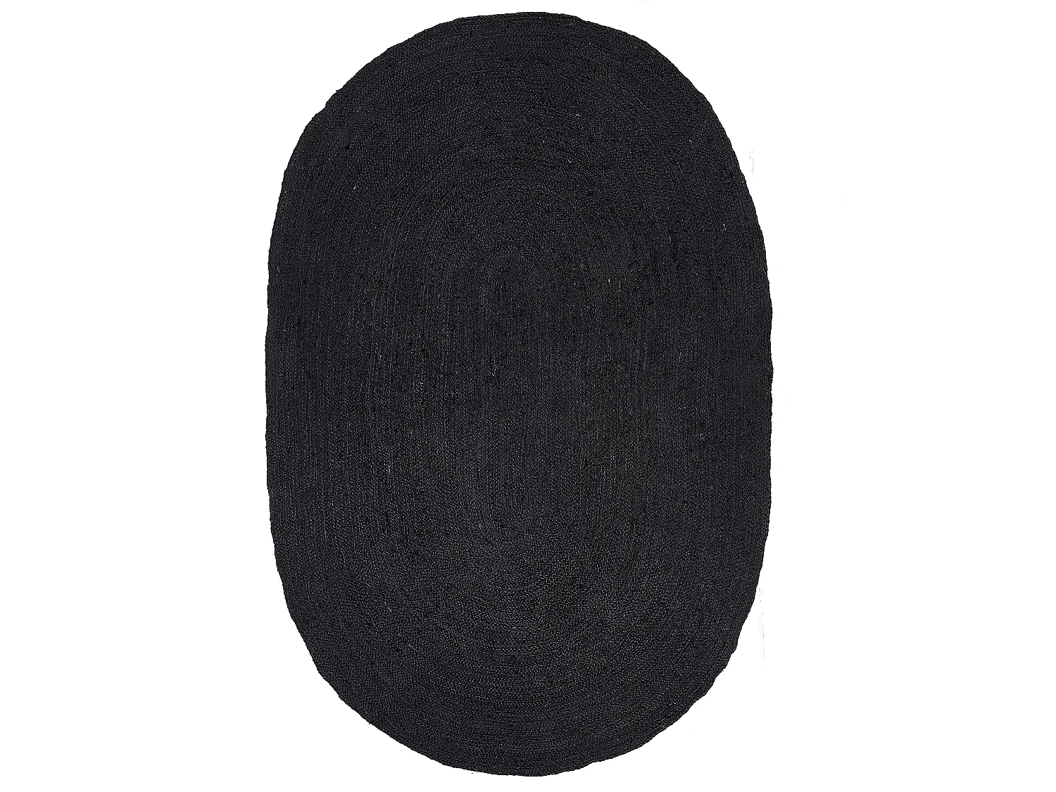 Tapis DEMIRCI 160 x 230 cm Jute Noir