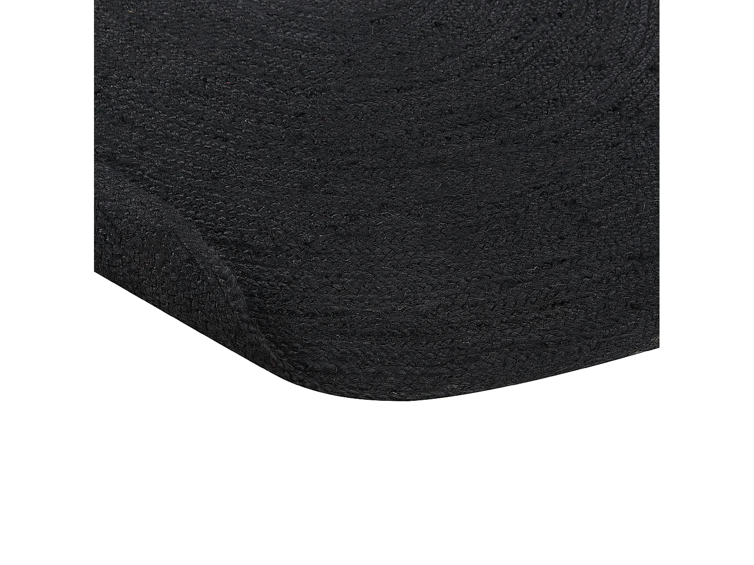 Tapis DEMIRCI 160 x 230 cm Jute Noir