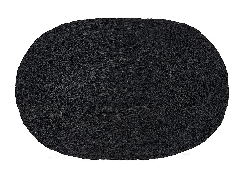 Tapis DEMIRCI Noir 160 x 230 cm Jute