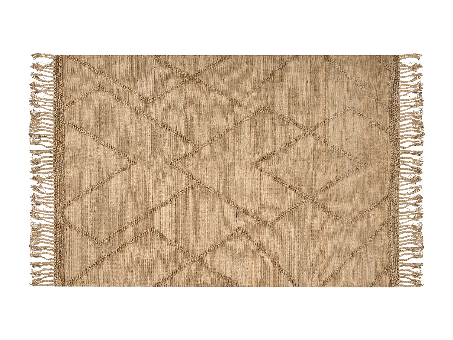 Tapis HANDERE Beige 160 x 230 cm Jute