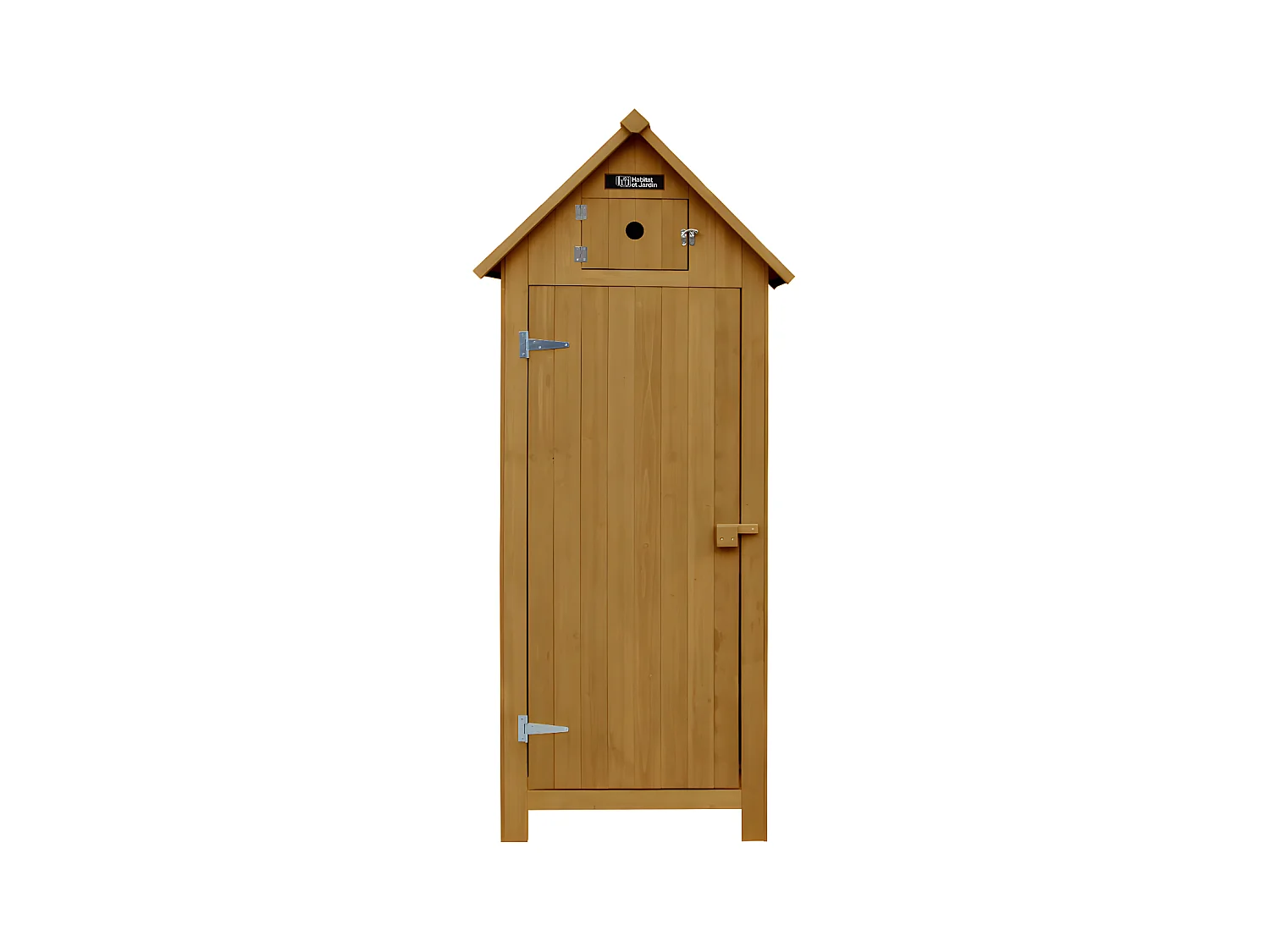 Armoire de jardin "Cabanon" - 77 x 54.5 x 179 cm - Marron