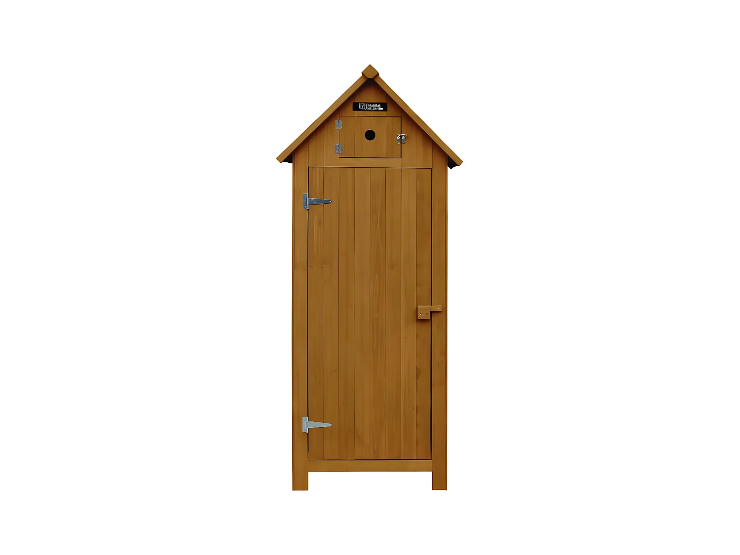 Gartenschrank "Cabanon"  - 77 x 54,5 x 179 cm - Braun