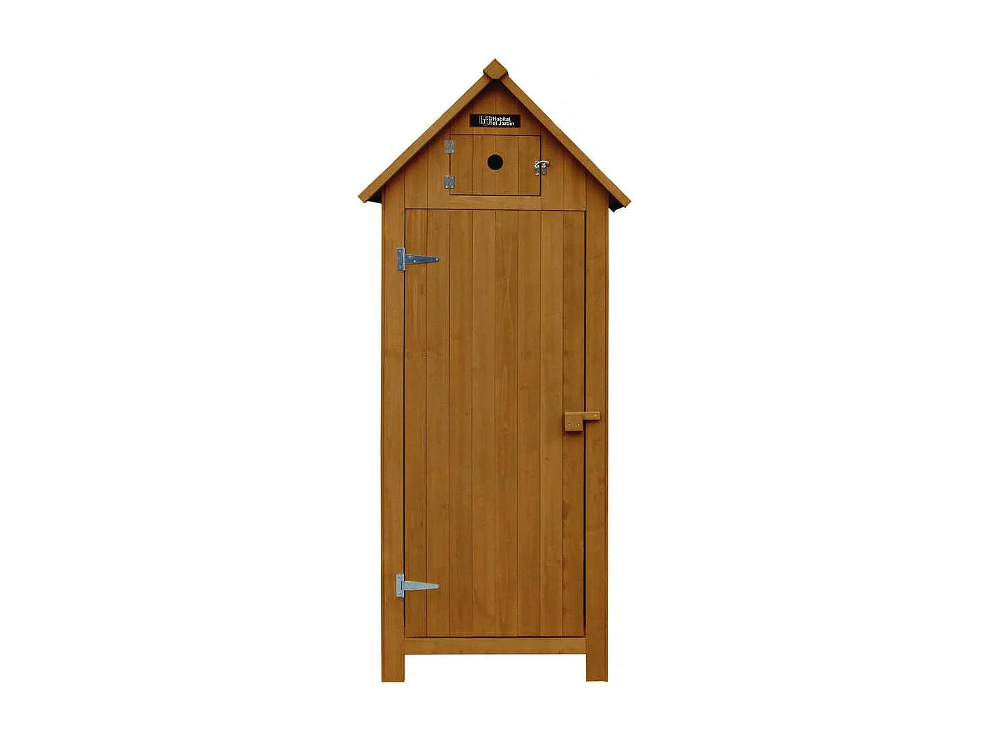 Armoire de jardin "Cabanon" - 77 x 54.5 x 179 cm - Marron