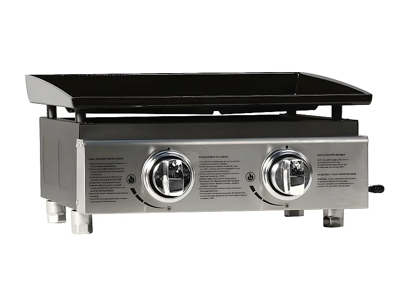 Churrasqueira "Presto 2" - 2 Queimadores - 5kW - Cinza