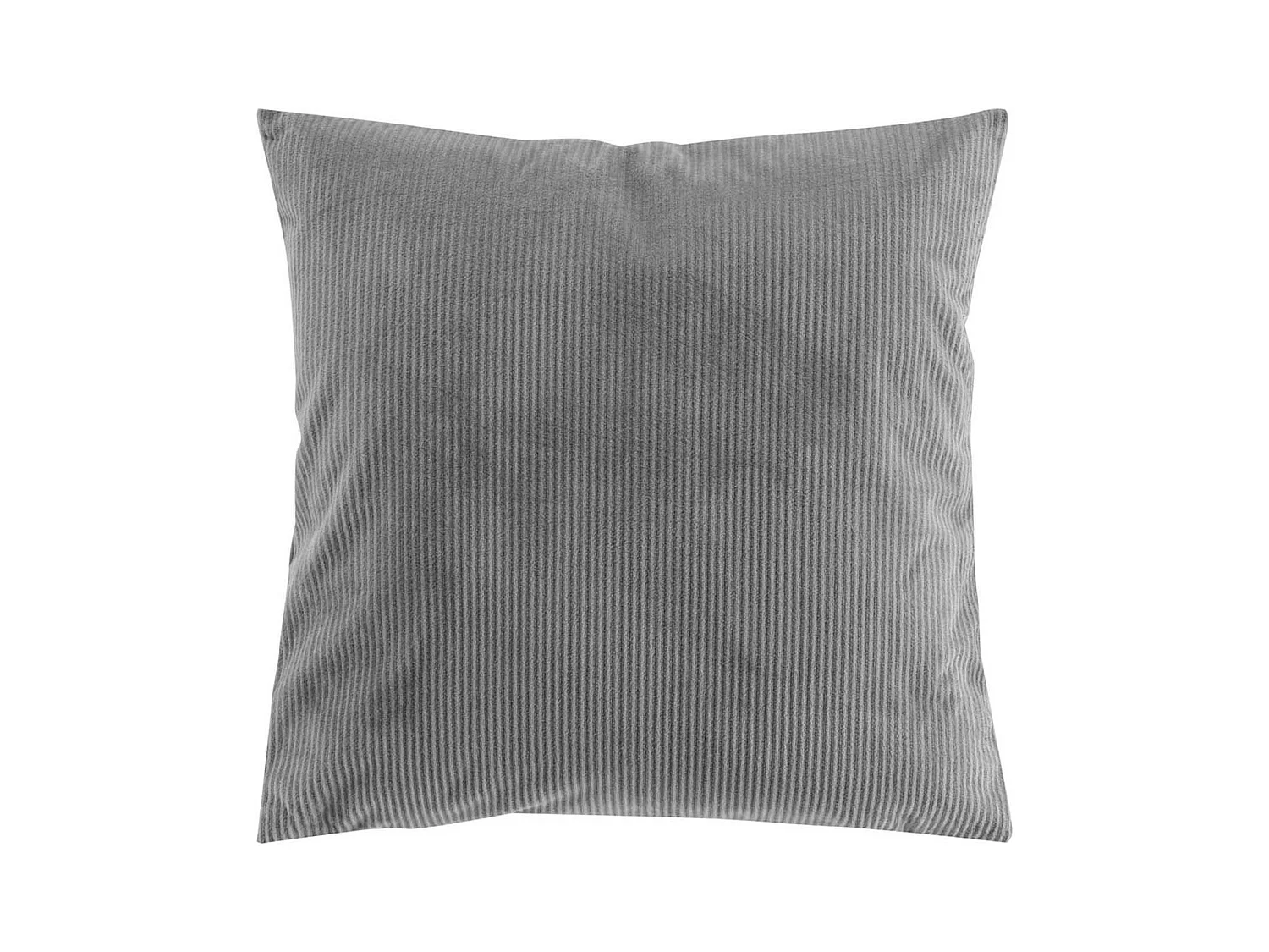 Coussin velours 40 x 40 cm Cottele gris