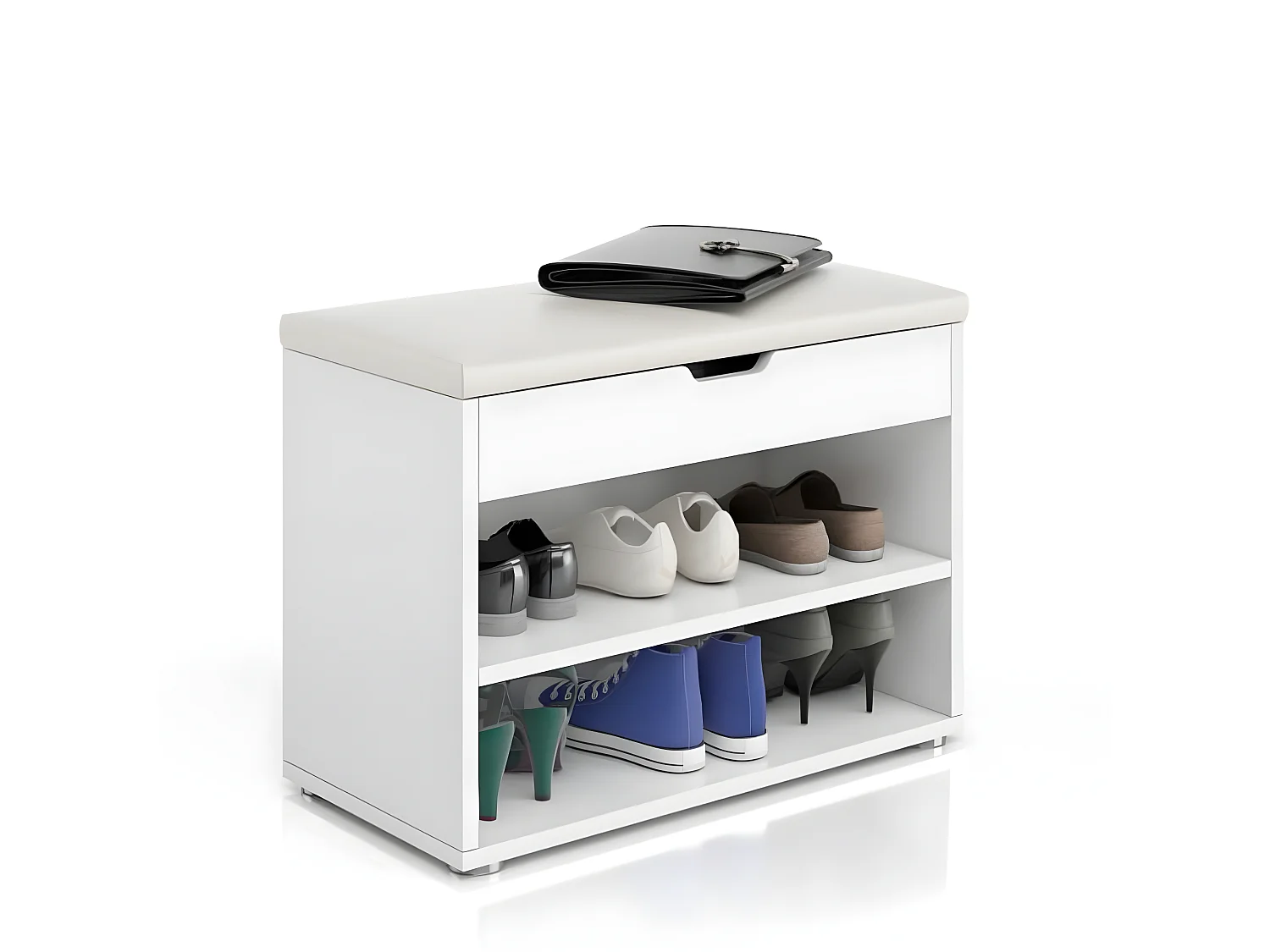 Sapateira - MDF - branca - VALIS