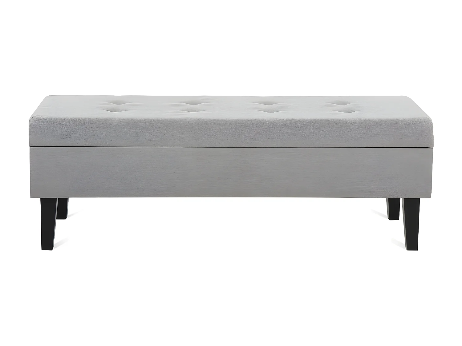 Schuhbank - Spanplatte - grau - LUSI