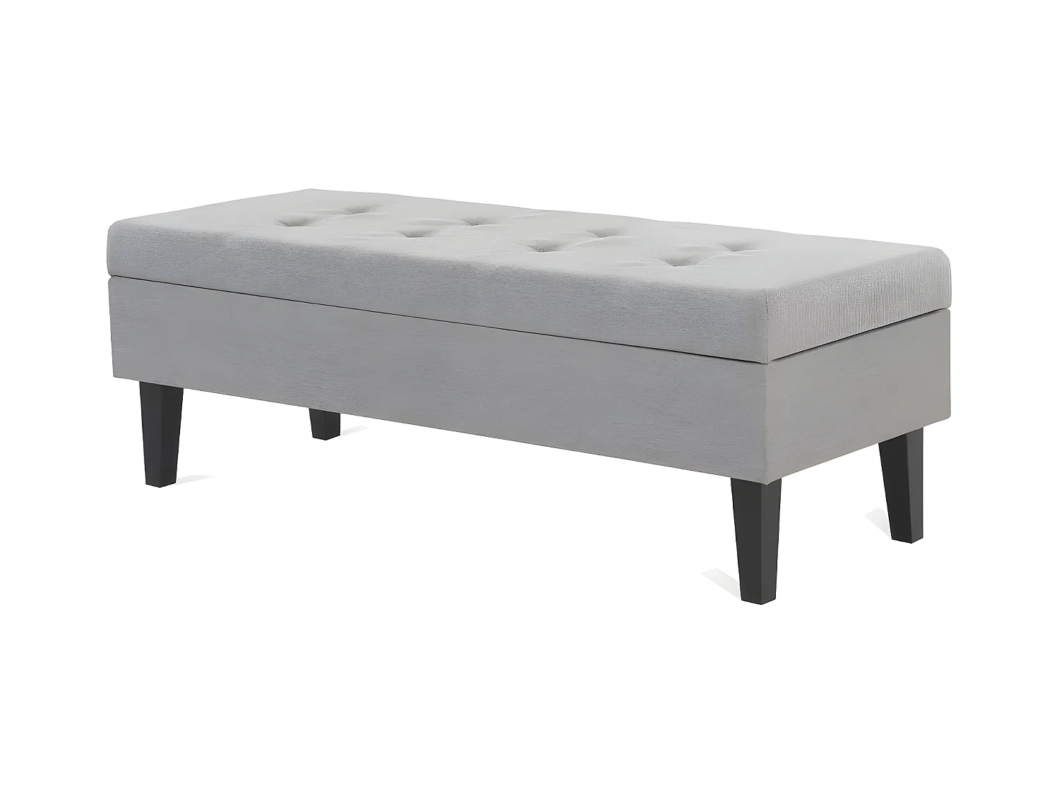 Panca portascarpe - truciolato - grigio - LUSI