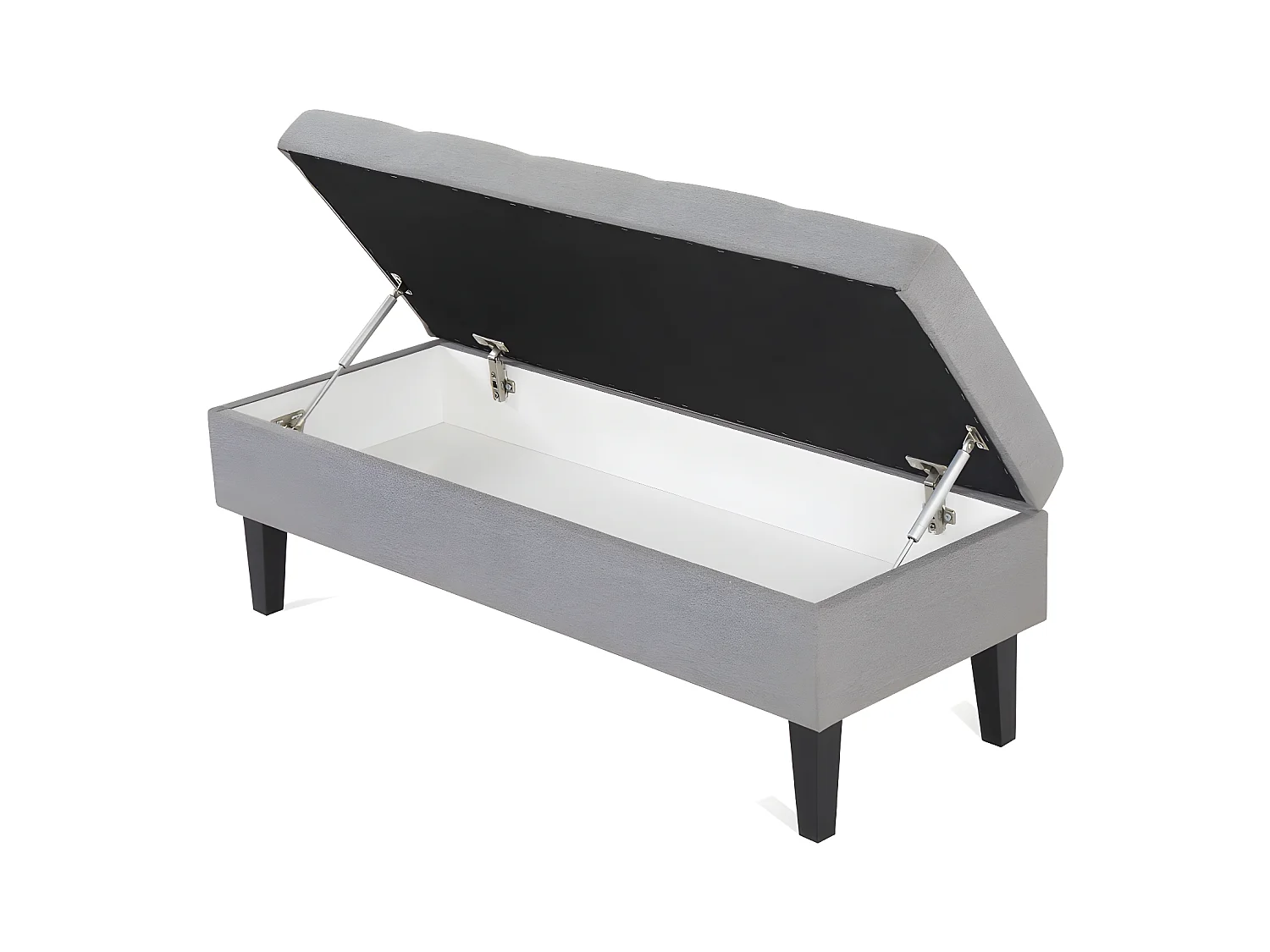 Schoenenbank - spaanplaat - grijs - LUSI