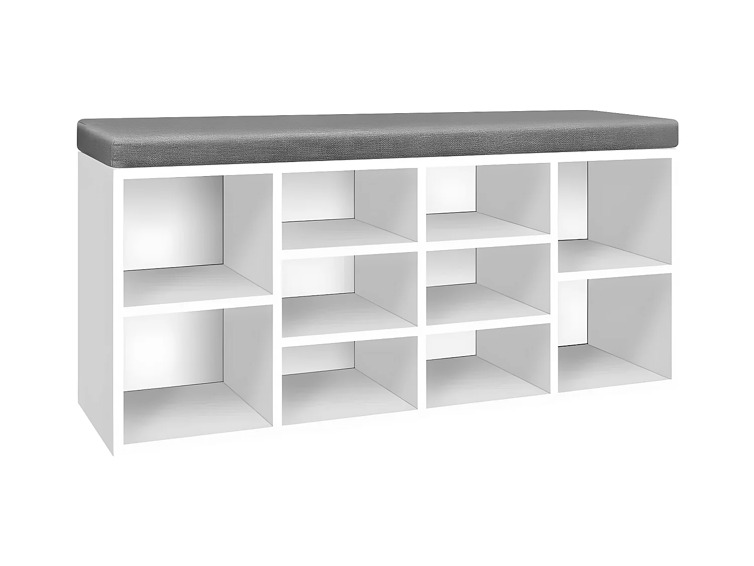 Scarpiera - truciolato - bianco - STAT