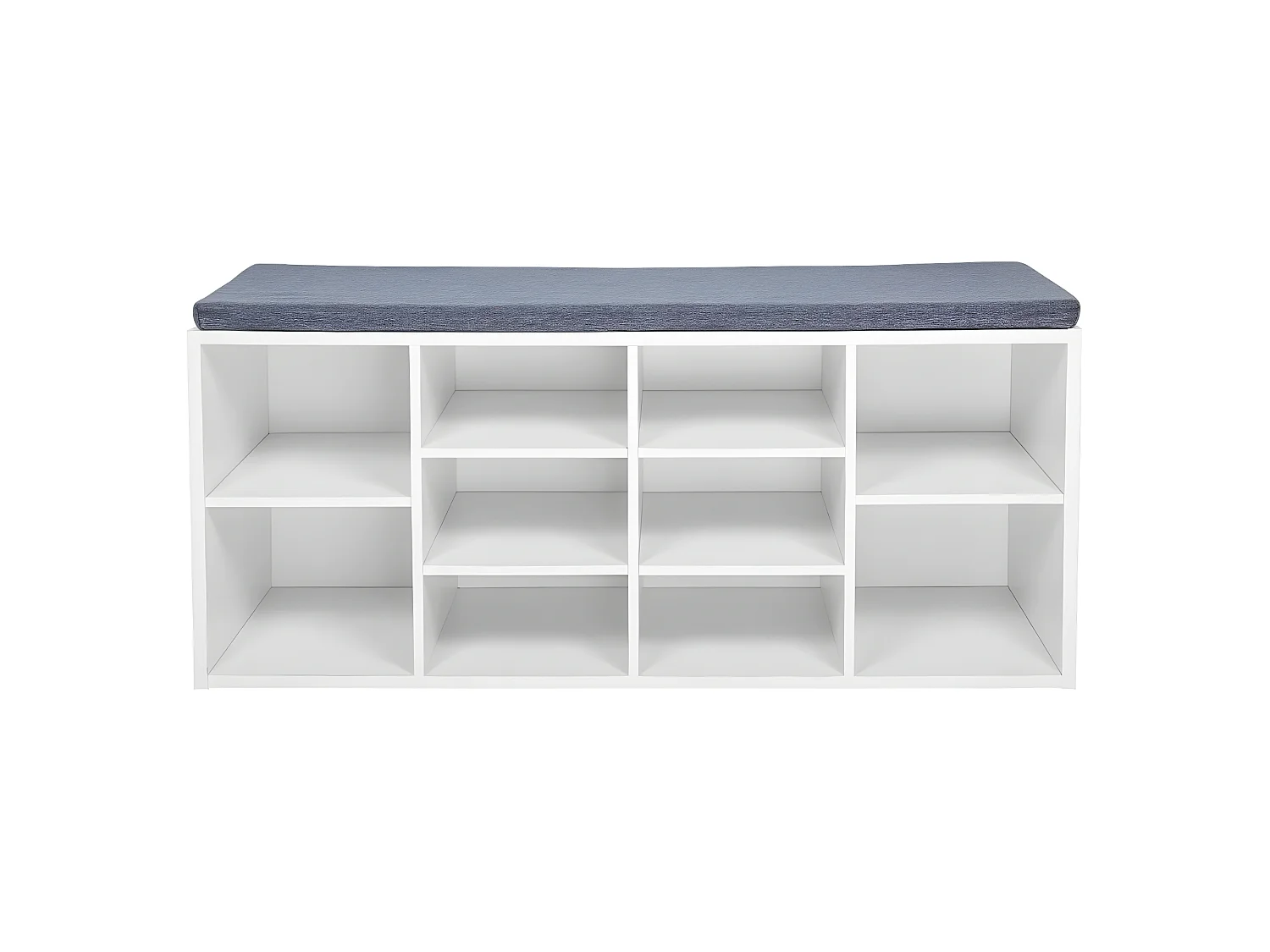 Étagère à chaussures - aggloméré - blanc - STAT