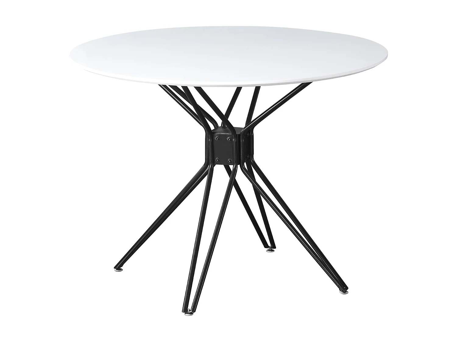 Table à manger - MDF - blanc - SMART