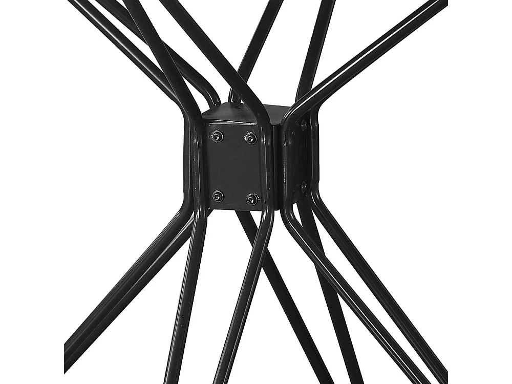 Table à manger - MDF - blanc - SMART