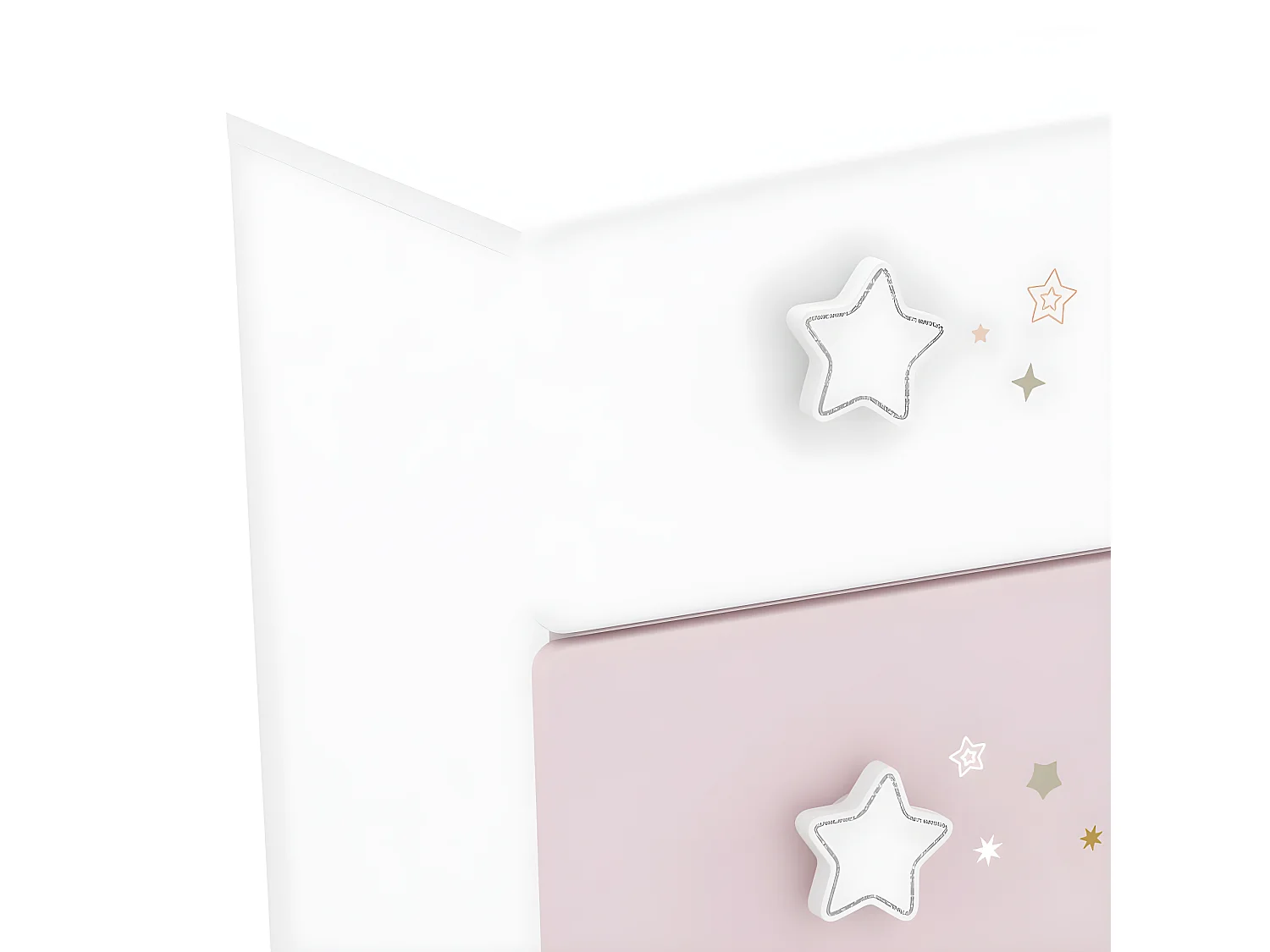 Sideboard - MDF - weiß - STAMEN