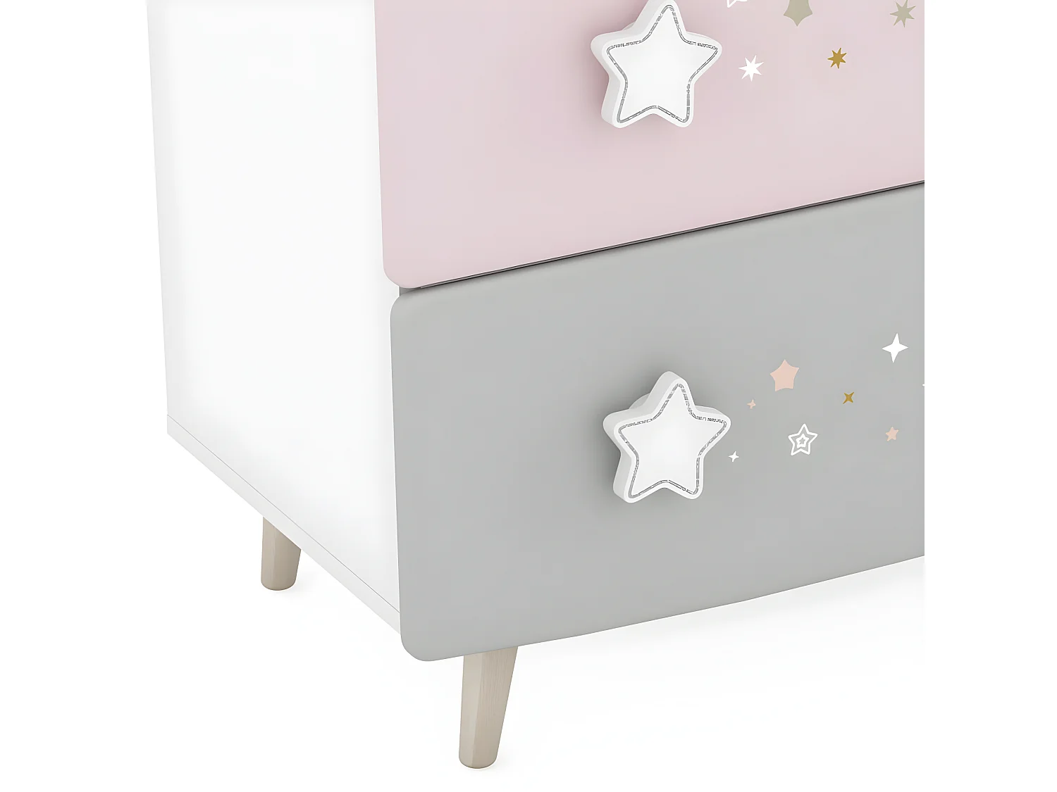 Sideboard - MDF - weiß - STAMEN