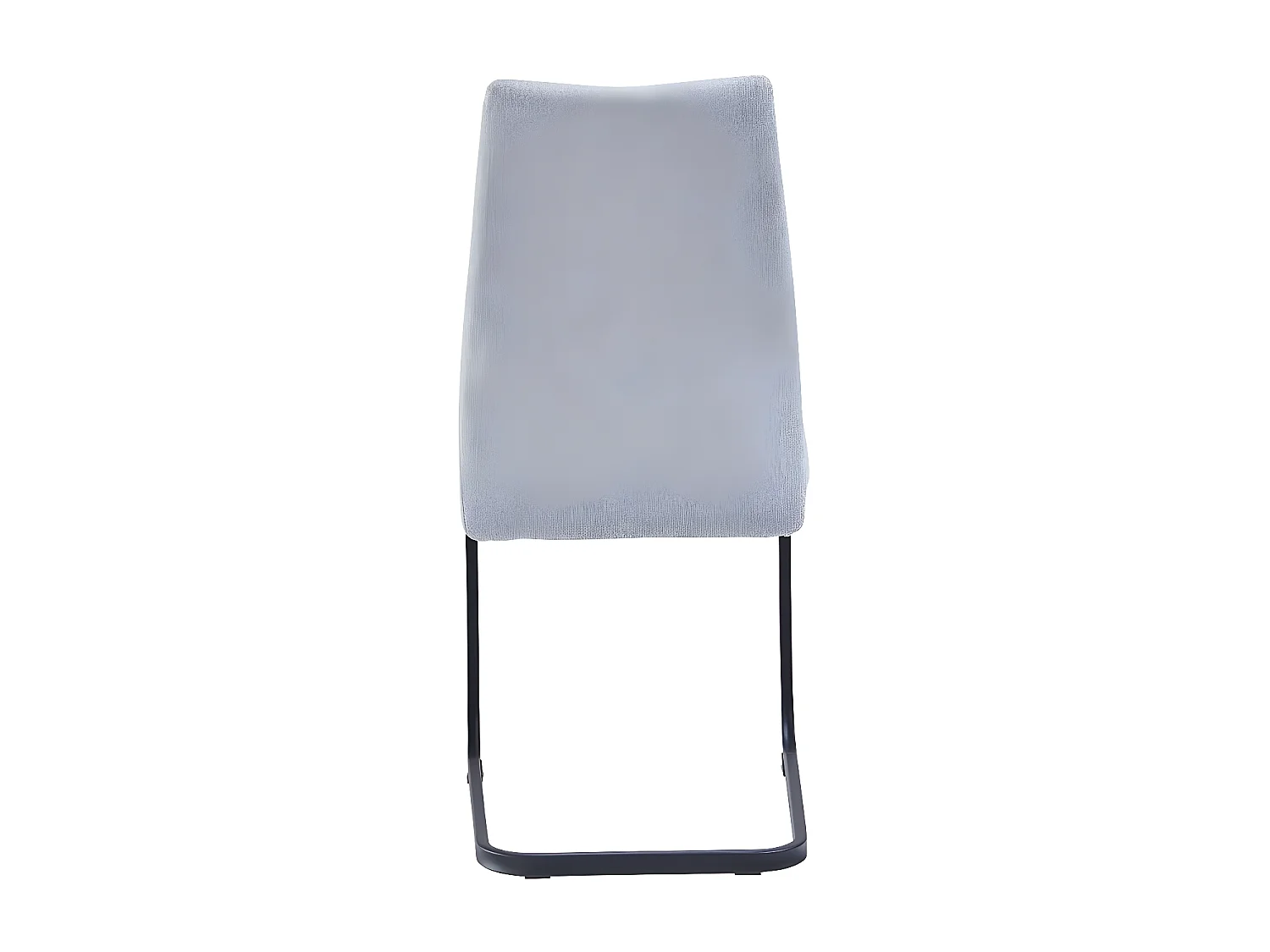 Esszimmerstuhl 4er-Set - Stoff - grau - MINIA