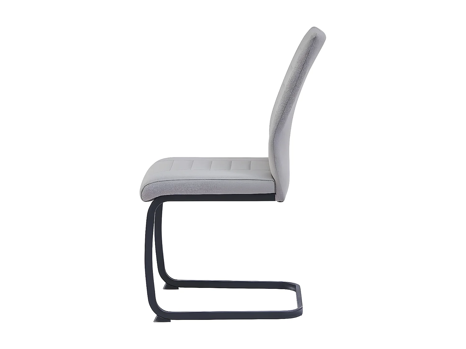 Esszimmerstuhl 4er-Set - Stoff - Taupe - MINIA