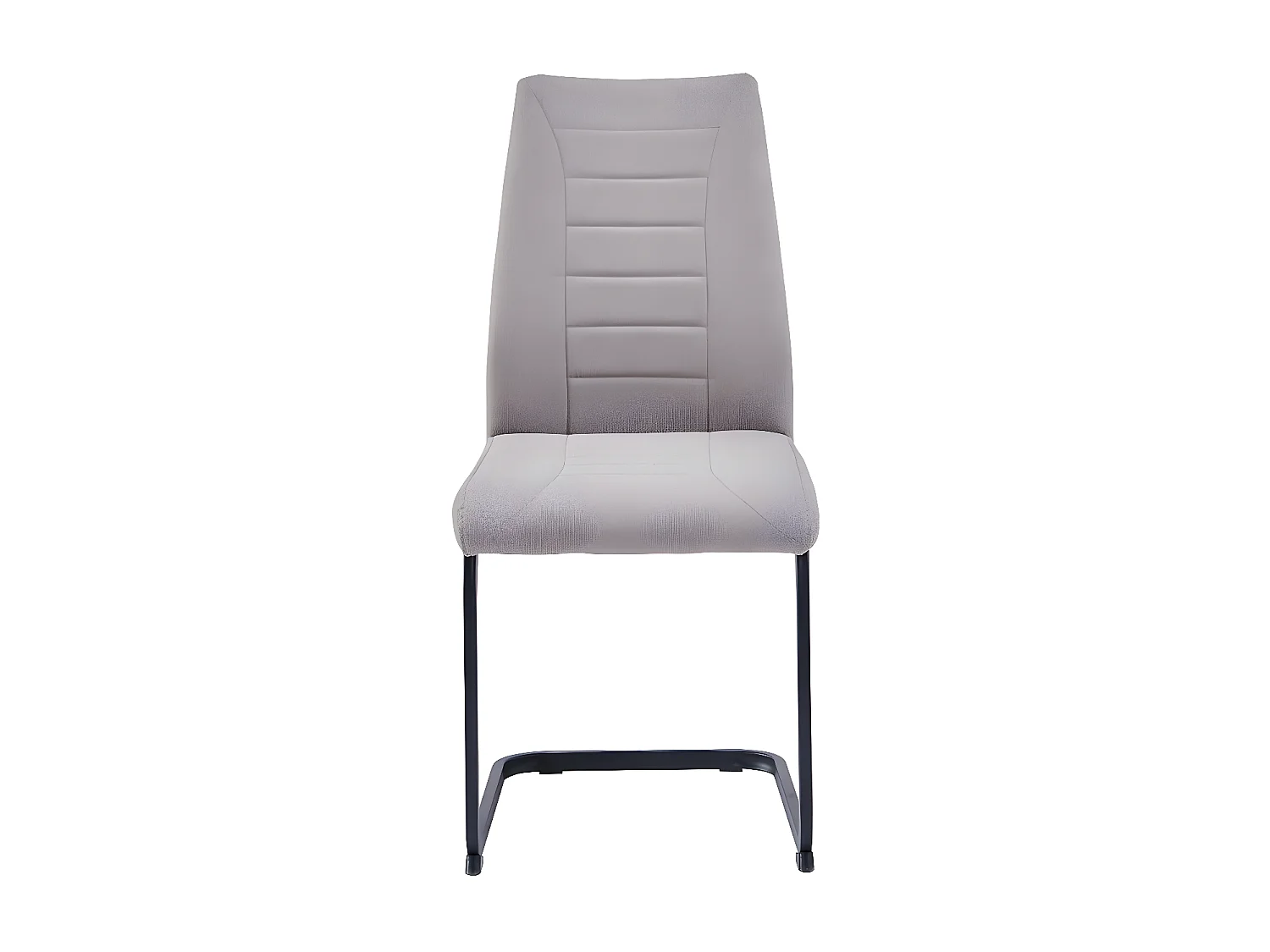 Esszimmerstuhl 4er-Set - Stoff - Taupe - MINIA