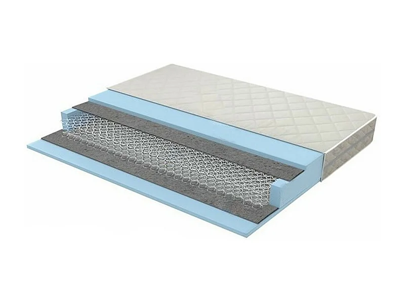 Matras - 1 zone - 160x200 cm - Bonnellveren - Stevigheidsniveau 2 - Dikte 19 cm - SPIRAAL