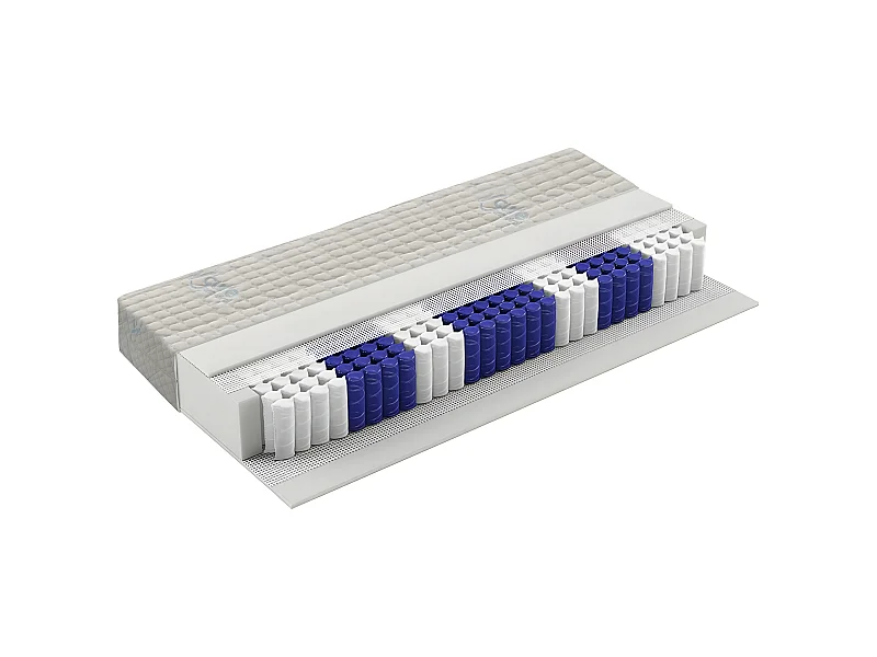 Matras - 7 zones - 120x200 cm - Stevigheidsniveau 3 - Dikte 19 cm - DREAM
