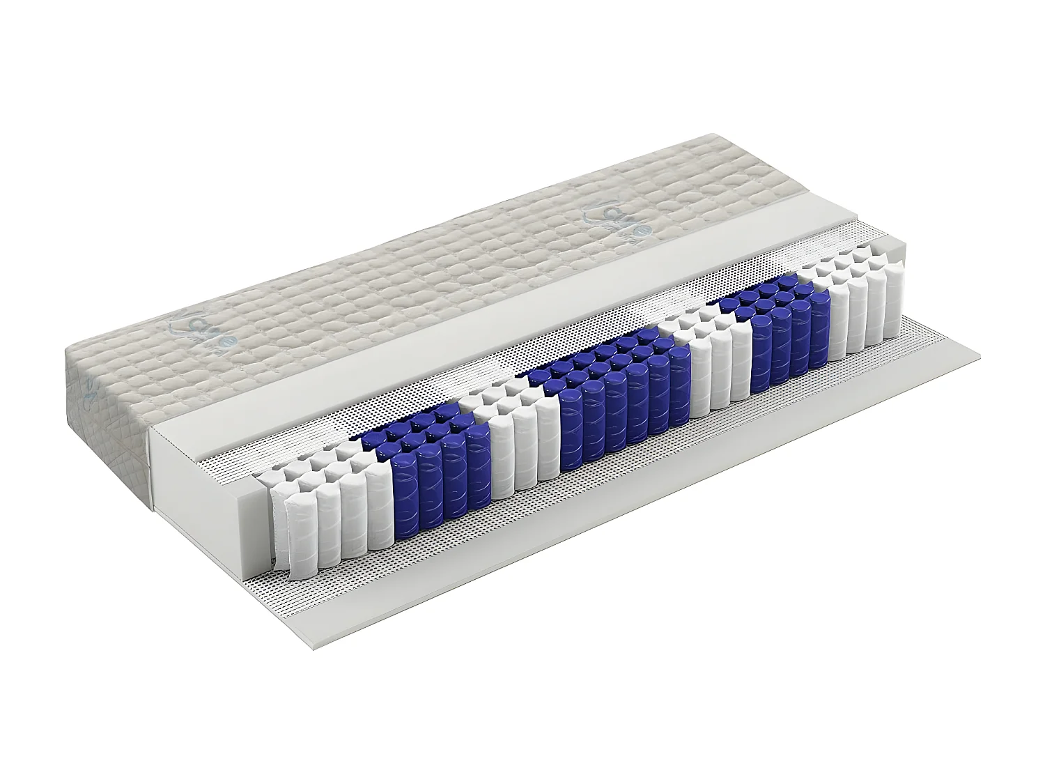 Matelas - 7 zones - 120x200 cm - Niveau de fermeté 3 - Épaisseur 19 cm - DREAM