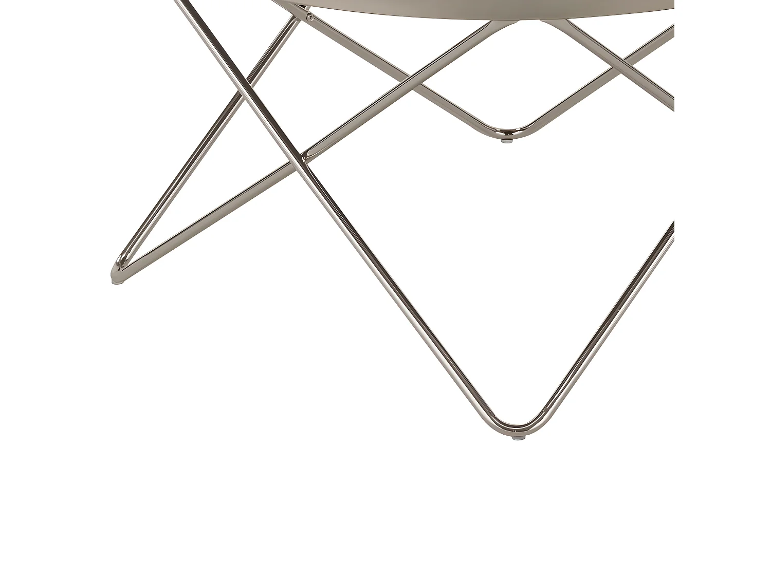 Salontafel - glas - wit - TINASA