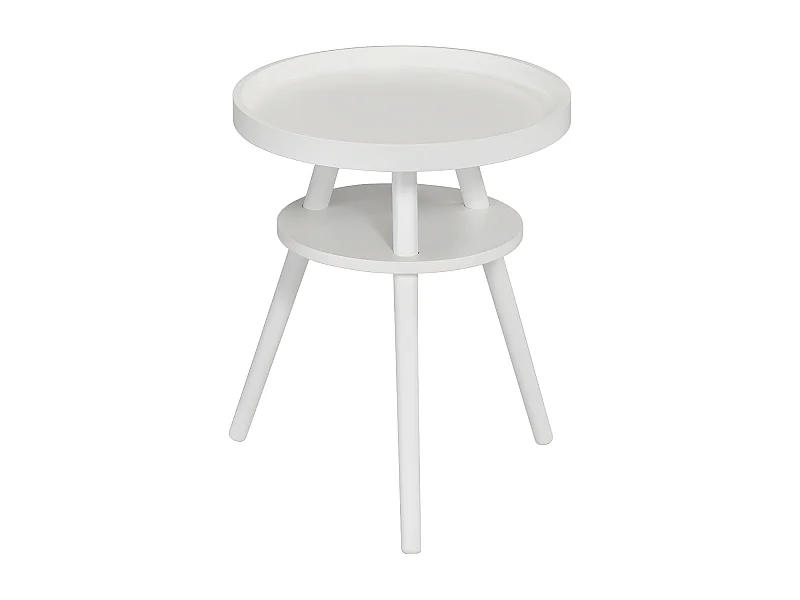 Couchtisch - MDF - weiß - MAKI