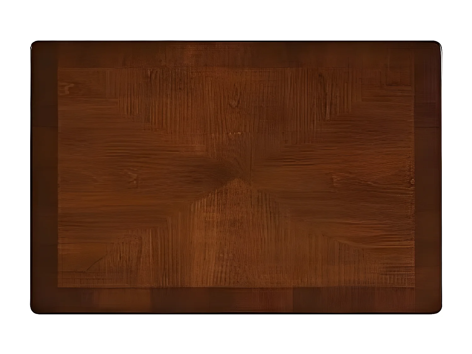 Couchtisch mit 1 schublade - Holz - Nussbaum - PASTELA