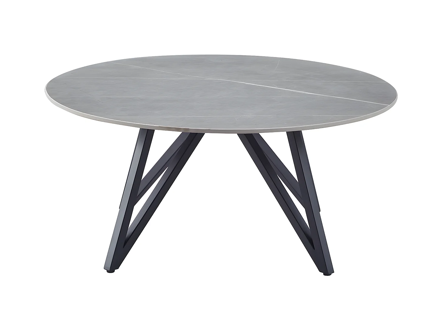 Salontafel - keramiek - grijs - BELIZEA