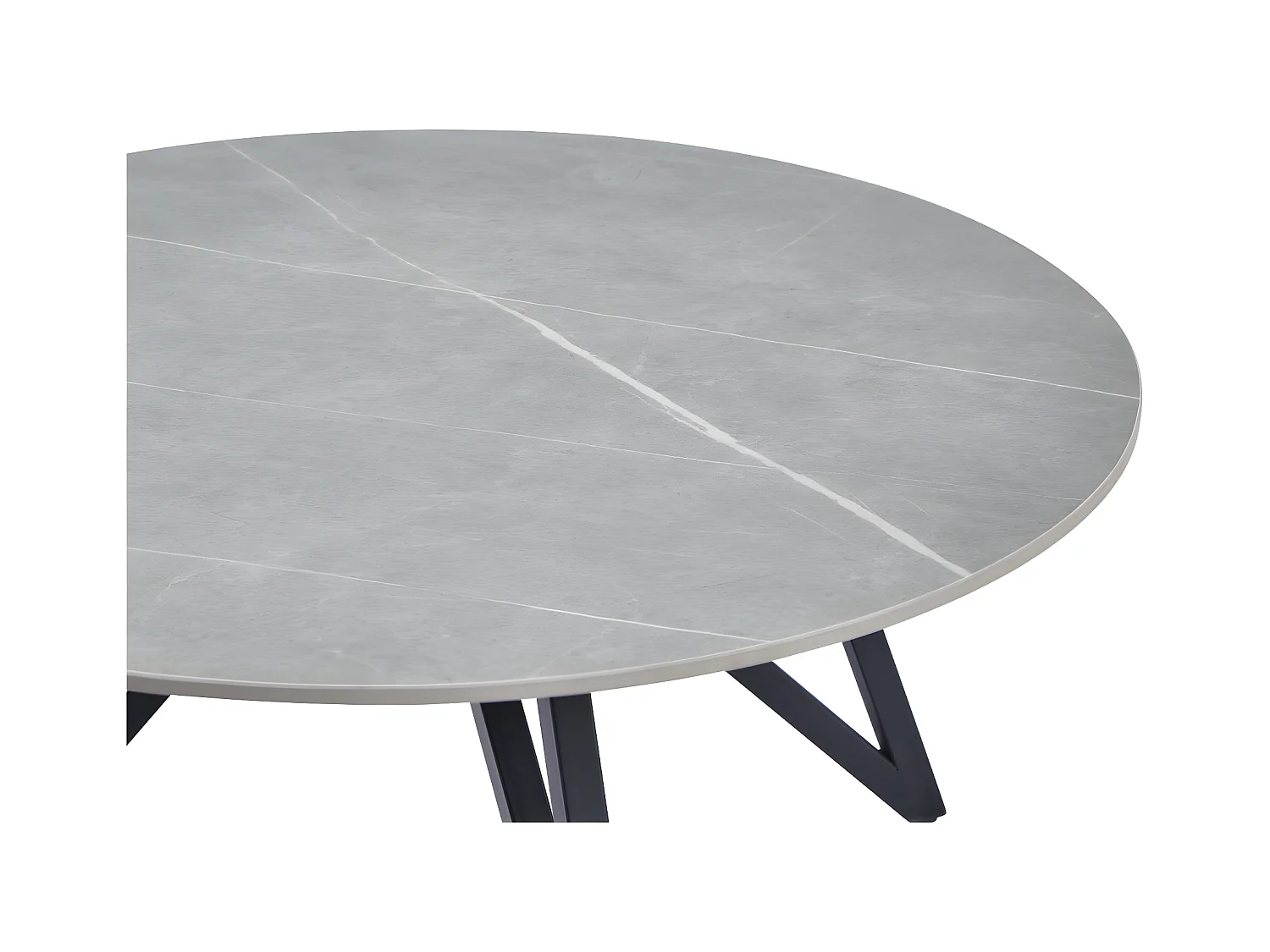 Salontafel - keramiek - grijs - BELIZEA