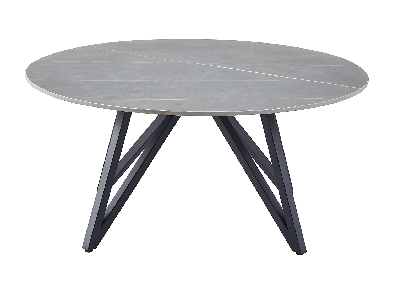 Table basse - céramique - grise - BELIZEA