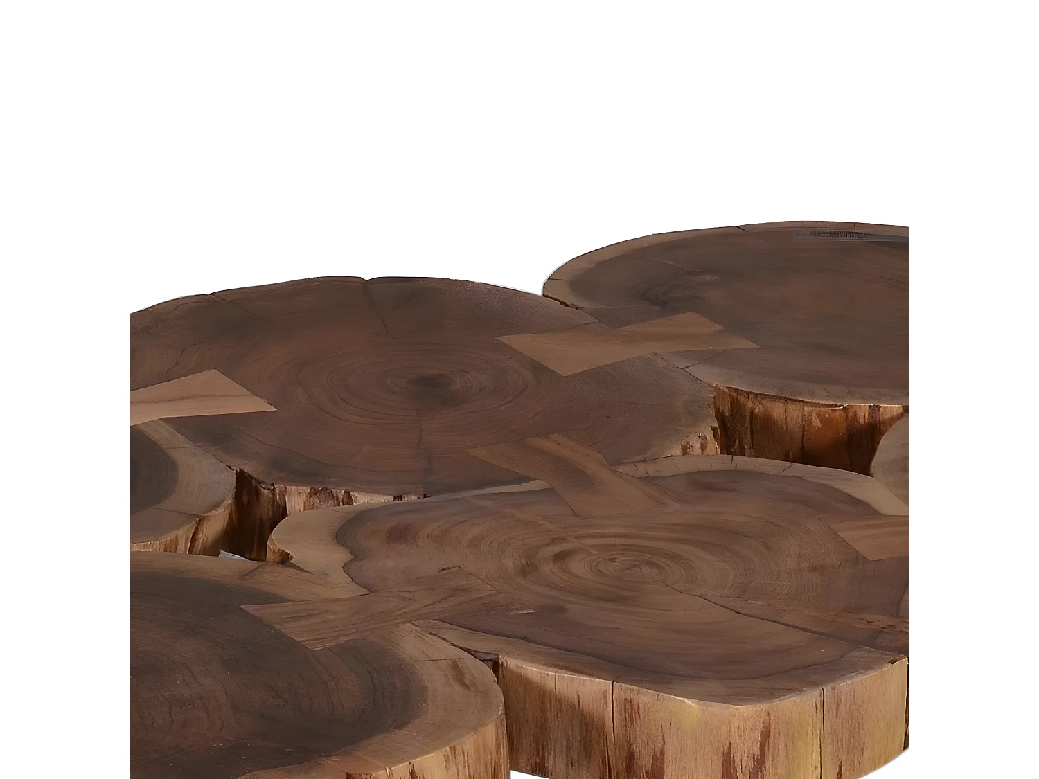 Salontafel - hout & metaal - acacia - HEXAS