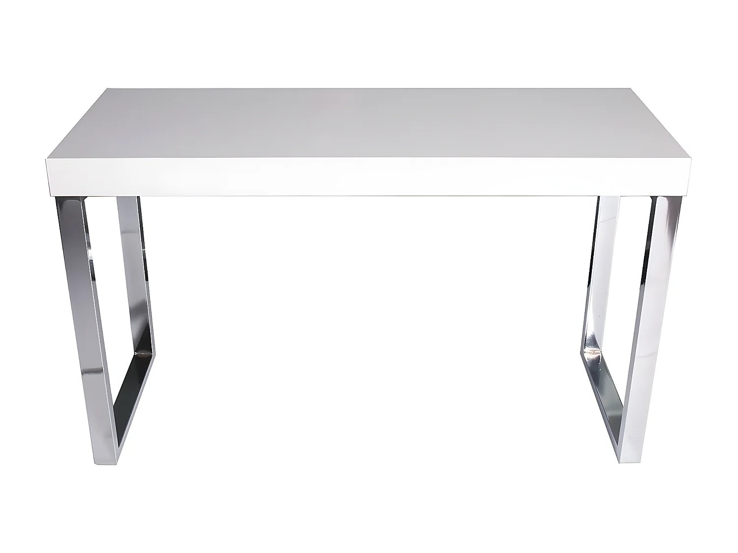 Bureau - MDF & metaal - wit - OLIMP