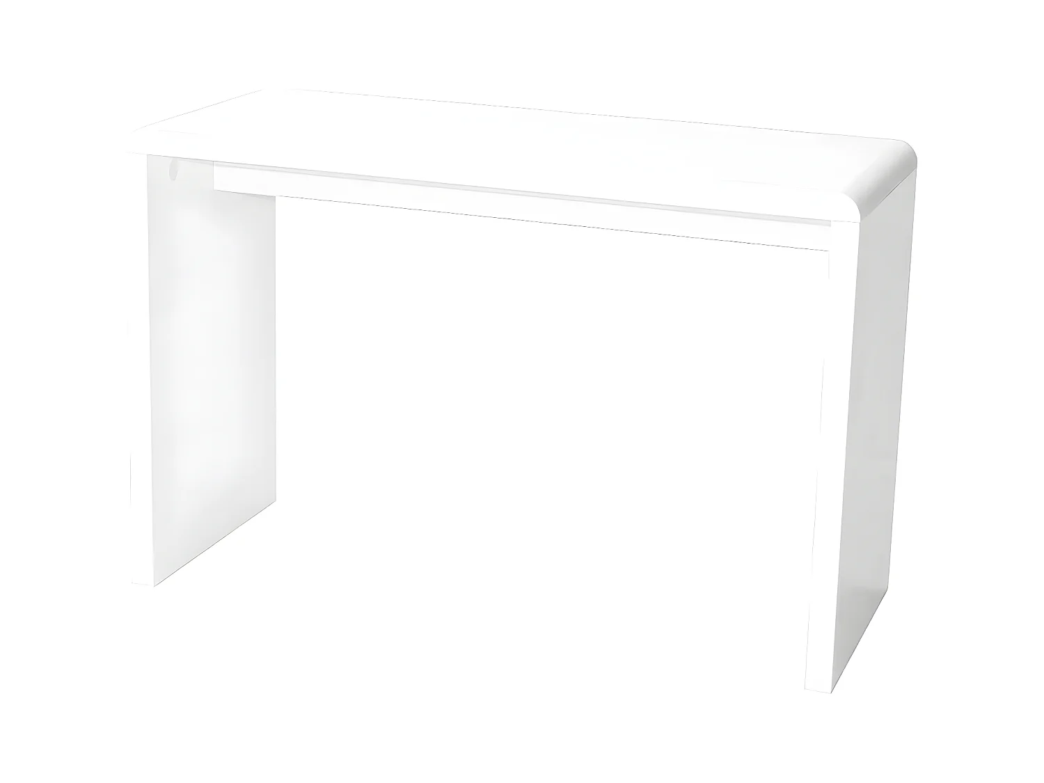 Schreibtisch - MDF - weiß - FELINA