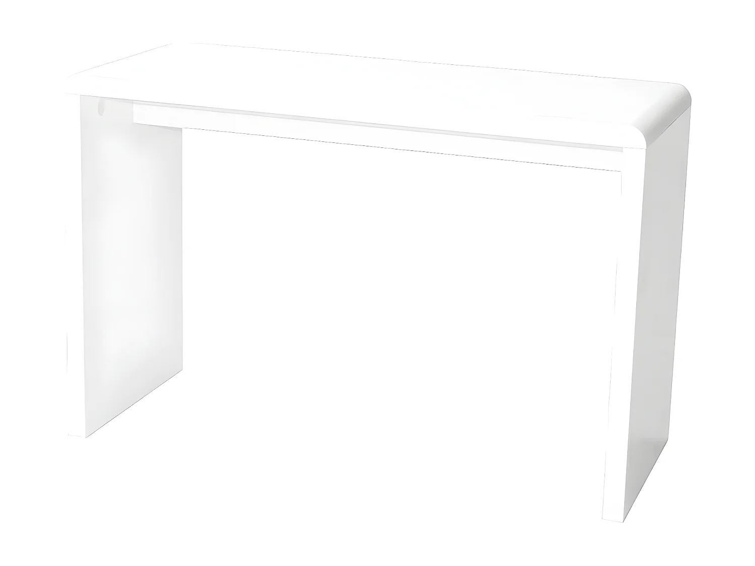 Schreibtisch - MDF - weiß - FELINA