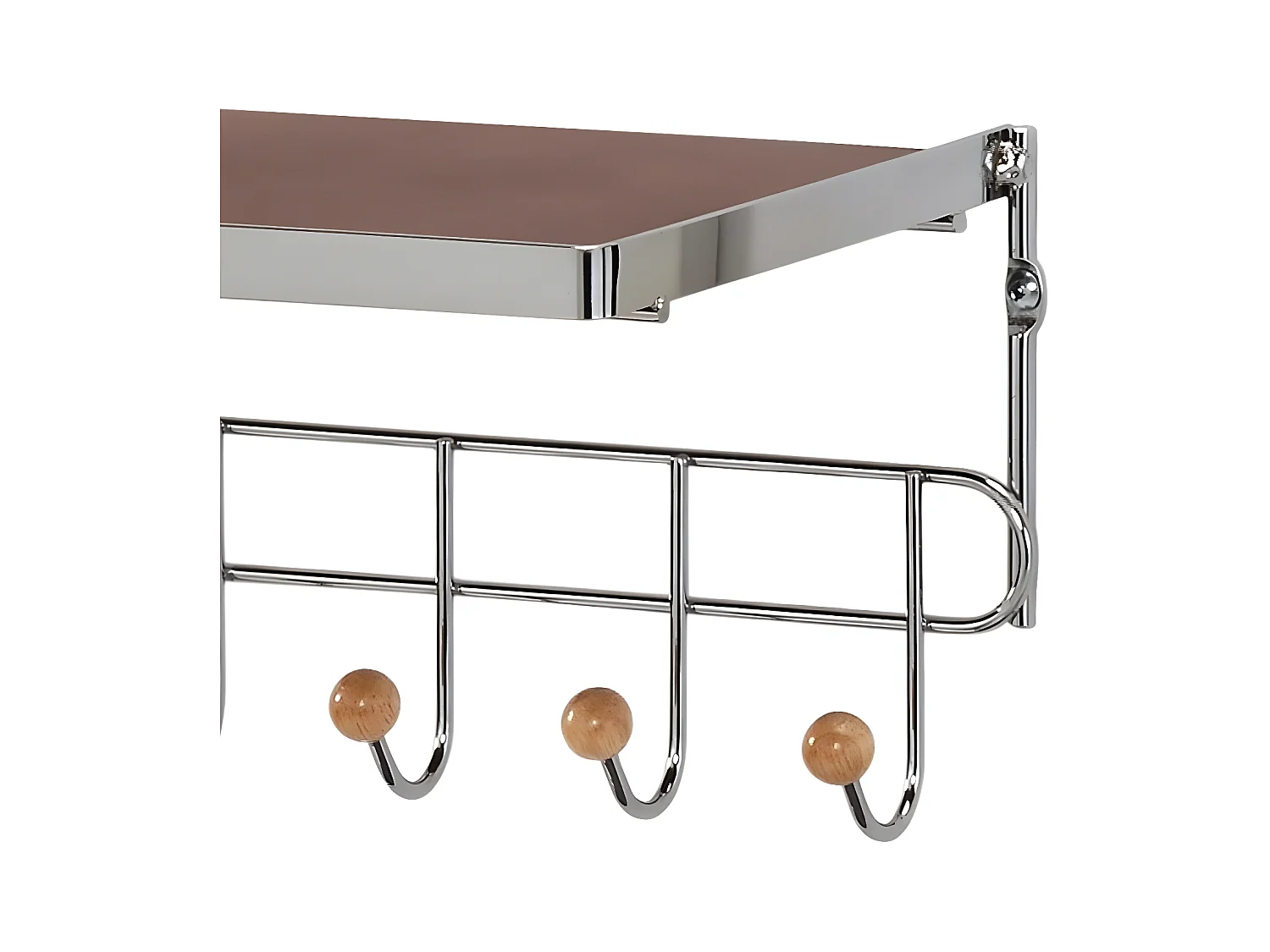 Wandgarderobe - MDF - Silver - VESTA